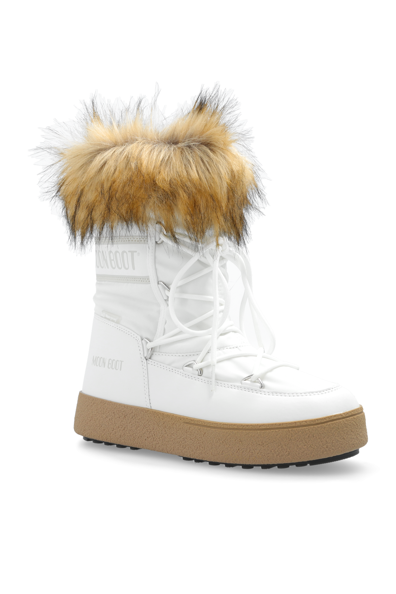 Moon boot monaco low 2024 fur